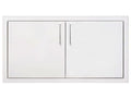 TrueFlame 33-Inch Double Access Door Masonry Frame Return