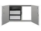 TrueFlame 36-Inch 2-Drawer Dry Storage Pantry & Access Drawer Combo