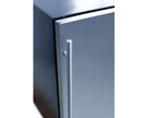 TrueFlame 15-Inch 3.2 Cu. Ft. Outdoor Rated Fridge with Stainless Door