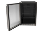 TrueFlame 24-Inch 5.1c Outdoor Rated Refrigerator with Reversible Door