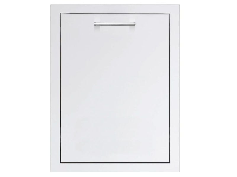 TrueFlame 14-Inch Narrow Trash Pull out Drawer Masonry Frame Return