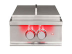 TrueFlame Built-In Gas Power Burner with Wok Grate & Removable Lid
